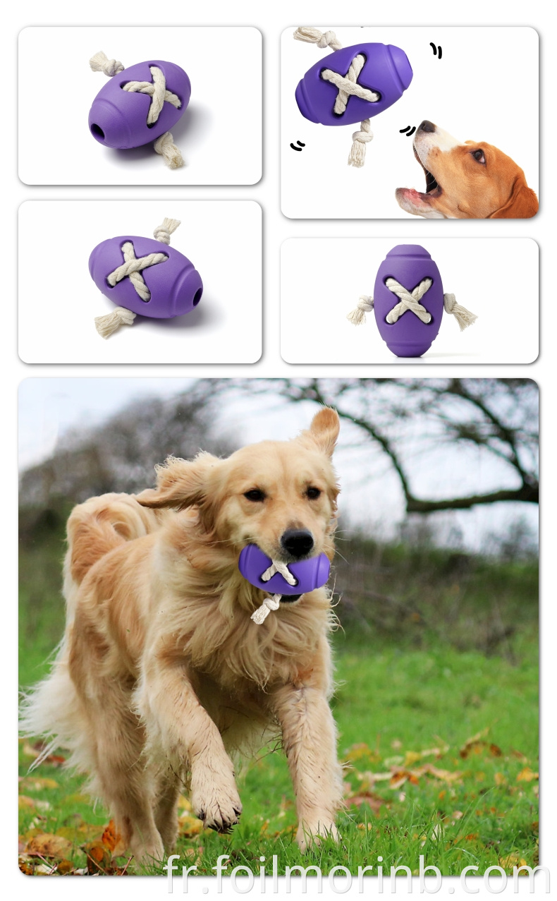 Natural Rubber Dog Rope Toys